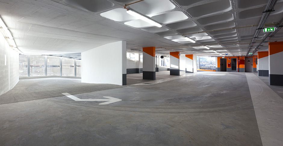 Parque de estacionamento D. Luiz I (Atelier Nunes e Pã) | 2011 - V. N. Gaia, Pt - fotografia industrial | industrial photography