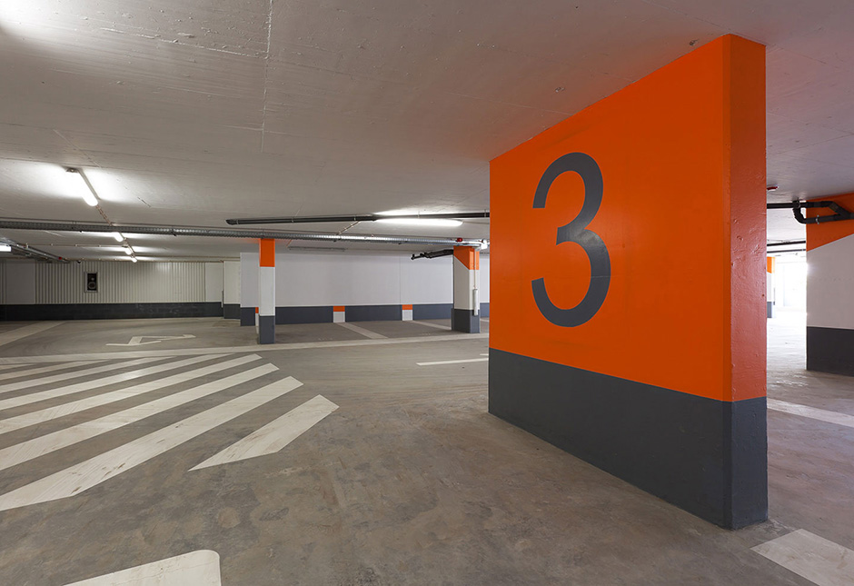 Parque de estacionamento D. Luiz I (Atelier Nunes e Pã) | 2011 - V. N. Gaia, Pt - fotografia industrial | industrial photography